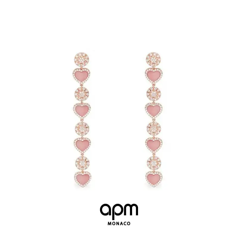 apm monaco boucles doreilles pour femme s_12143152